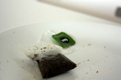 Green tea bags