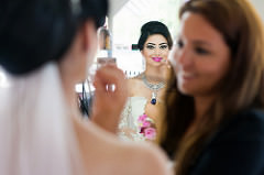 Indian bride on wedding day