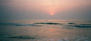 Sunrise over Bay of Bengal, Chennai