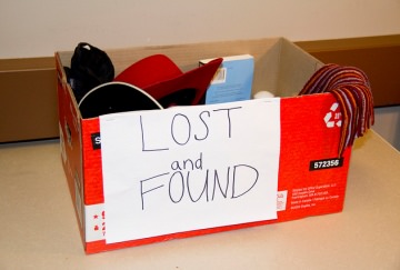 lost and found box