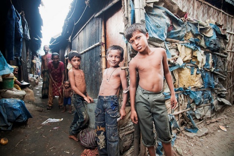 Not everybody in India stays in a slum