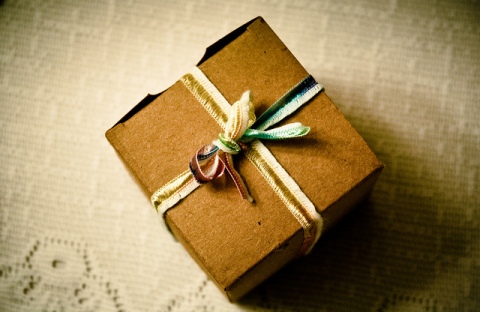 Gift boxes as wedding favors