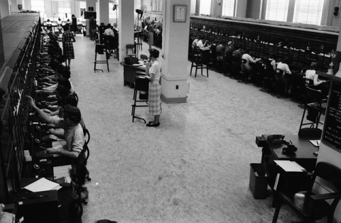 Telephone switchboard operators