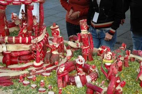 Radish Festival In Mexico