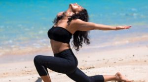 Shammi Gupta: Yoga guru at Andaman beach